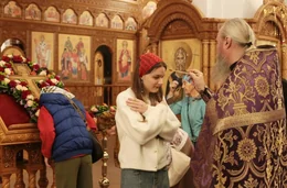 40-Праздничное богослужение накануне Воздвижения Честного и Животворящего Креста Господня