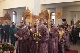 26-Воздвижение Честнаго и Животворящего Креста Господня. Божественная Литургия в главном храме епархии