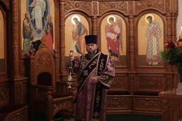 30-Воздвижение Честнаго и Животворящего Креста Господня. Божественная Литургия в главном храме епархии