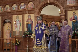 48-Воздвижение Честнаго и Животворящего Креста Господня. Божественная Литургия в главном храме епархии