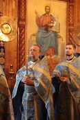 38-Архиепископ Амфилохий возглавил праздничное богослужение в день престольного торжества Покровского собора города Усть-Каменогорска
