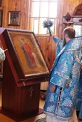 70-Архиепископ Амфилохий возглавил праздничное богослужение в день престольного торжества Покровского собора города Усть-Каменогорска