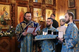 73-Архиепископ Амфилохий возглавил праздничное богослужение в день престольного торжества Покровского собора города Усть-Каменогорска