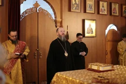 2-Божественная Литургия в Андреевском кафедральном соборе