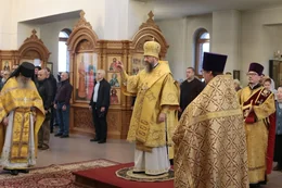 5-Божественная Литургия в Андреевском кафедральном соборе