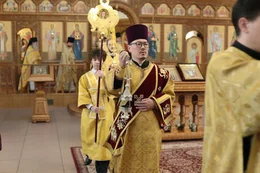 10-Божественная Литургия в Андреевском кафедральном соборе