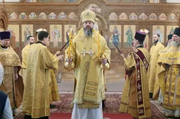 12-Божественная Литургия в Андреевском кафедральном соборе
