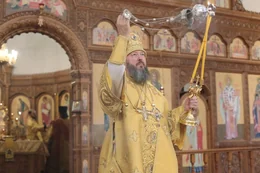 14-Божественная Литургия в Андреевском кафедральном соборе