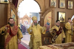 25-Божественная Литургия в Андреевском кафедральном соборе