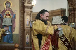 34-Божественная Литургия в Андреевском кафедральном соборе
