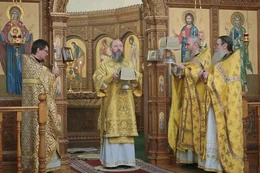 37-Божественная Литургия в Андреевском кафедральном соборе