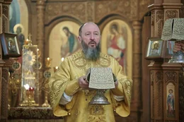 38-Божественная Литургия в Андреевском кафедральном соборе