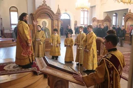 39-Божественная Литургия в Андреевском кафедральном соборе