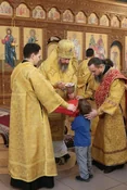50-Божественная Литургия в Андреевском кафедральном соборе