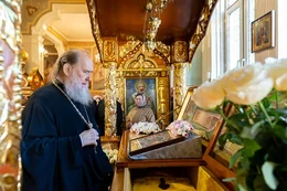 3-Архиепископ Усть-Каменогорский и Семипалатинский Амфилохий принял участие в духовных торжествах, состоявшихся в Никольском соборе Алма-Аты, в день памяти  священноисповедника Николая, митрополита Казахстанского