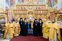 29-Архиепископ Усть-Каменогорский и Семипалатинский Амфилохий принял участие в духовных торжествах, состоявшихся в Никольском соборе Алма-Аты, в день памяти  священноисповедника Николая, митрополита Казахстанского