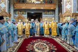 5-Управляющий Усть-Каменогорской и Семипалатинской епархии в праздник Иверской иконы Божией Матери принял участие в престольном торжестве в Иверско-Серафимовском монастыре Алма-Аты