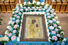 10-Управляющий Усть-Каменогорской и Семипалатинской епархии в праздник Иверской иконы Божией Матери принял участие в престольном торжестве в Иверско-Серафимовском монастыре Алма-Аты