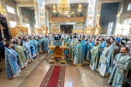 18-Управляющий Усть-Каменогорской и Семипалатинской епархии в праздник Иверской иконы Божией Матери принял участие в престольном торжестве в Иверско-Серафимовском монастыре Алма-Аты