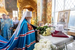20-Управляющий Усть-Каменогорской и Семипалатинской епархии в праздник Иверской иконы Божией Матери принял участие в престольном торжестве в Иверско-Серафимовском монастыре Алма-Аты
