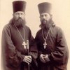 С секретарем Омской Духовной консистории протоиереем Скальским, 1899 г.