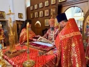 22-В Неделю «о самаряныне» архиепископ Амфилохий возглавил служение Божественной Литургии в главном храме Восточного Казахстана 
