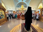54-В Неделю «о самаряныне» архиепископ Амфилохий возглавил служение Божественной Литургии в главном храме Восточного Казахстана 