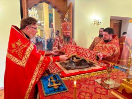 Престольный праздник Никольского храма города Риддер