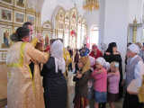 6-Литургия в праздник Усекновения главы Пророка, Предтечи и Крестителя Господня Иоанна в Андреевском соборе г.Усть-Каменогорска