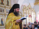 9-Литургия в праздник Усекновения главы Пророка, Предтечи и Крестителя Господня Иоанна в Андреевском соборе г.Усть-Каменогорска