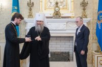 1-В Алматы наградили реставраторов Вознесенского собора