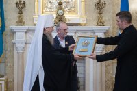 2-В Алматы наградили реставраторов Вознесенского собора