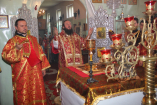 18-Архиерейское богослужение в Пророко-Ильинском храме города Серебрянска, архипастырский визит в поселок Новая Бухтарма