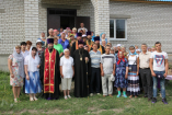 48-Архиерейское богослужение в Пророко-Ильинском храме города Серебрянска, архипастырский визит в поселок Новая Бухтарма