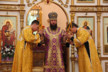 14-Преосвященный епископ Амфилохий совершил Божественную Литургию в кафедральном соборе