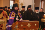 4-Соборное богослужение в Андреевском кафедральном соборе г.Усть-Каменогорска
