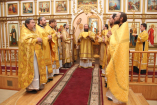 16-Соборное богослужение в Андреевском кафедральном соборе г.Усть-Каменогорска