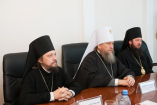 2-Состоялась встреча Главы Казахстанского Митрополичьего Округа с акимом Восточно-Казахстанской области