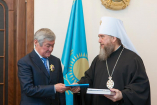 8-Состоялась встреча Главы Казахстанского Митрополичьего Округа с акимом Восточно-Казахстанской области