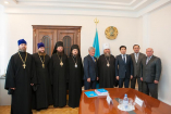 9-Состоялась встреча Главы Казахстанского Митрополичьего Округа с акимом Восточно-Казахстанской области
