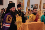3-Служение Епископа Амфилохия в Свято-Зиновьевском храме города Усть-Каменогорск
