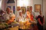 4-В память мученической кончины Царской семьи епископ Усть-Каменогорский и Семипалатинский Амфилохий совершил ночную Литургию в храме во имя святых Царственных страстотерпцев