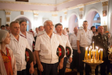 5-В память мученической кончины Царской семьи епископ Усть-Каменогорский и Семипалатинский Амфилохий совершил ночную Литургию в храме во имя святых Царственных страстотерпцев