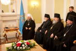 4-Состоялась встреча членов Синода Казахстанского Митрополичьего Округа с новоназначенным Председателем Агентства Республики Казахстан по делам религий