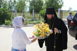 14-Епископ Амфилохий посетил приходы сел Озерки и Шульбинска