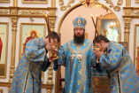 Празднование Иверской иконы Божией Матери в Андреевском кафедральном соборе г.Усть-Каменогорска