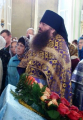 13-В праздник Воздвижения Честного и Животворящего Креста Господня Преосвященнейший Амфилохий, епископ Усть-Каменогорский и Семипалатинский, возглавил Божественную литургию в Воскресенском кафедральном соборе Семипалатинска