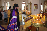7-Неделя 5-я по Пятидесятнице, Святых Отцов шести Вселенских Соборов. Память святого равноапостольного великого князя Владимира, во святом крещении Василия.   Празднование 1025-летия Крещения Руси