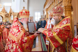15-Епископ Усть-Каменогорский и Семипалатинский Амфилохий принял участие в торжествах, посвященных святым мученицам Вере, Надежде, Любови и матери их Софии
