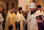 Новогодний молебен в Свято-Андреевском кафедральном соборе